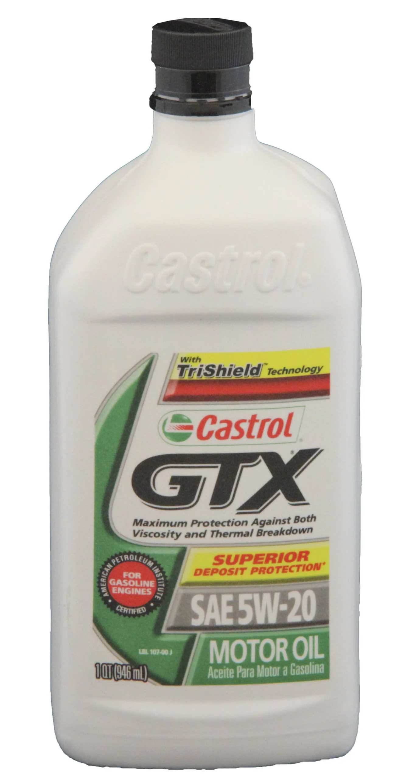 Castrol GTX 5W-20 Motor Oil - 1 Quart Bottle