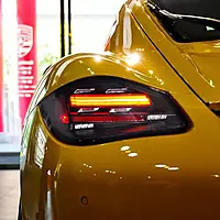 CLEARANCE: 718 Style Smoked LED Taillights for Porsche 987.2 Boxster & Cayman (2009–2012)