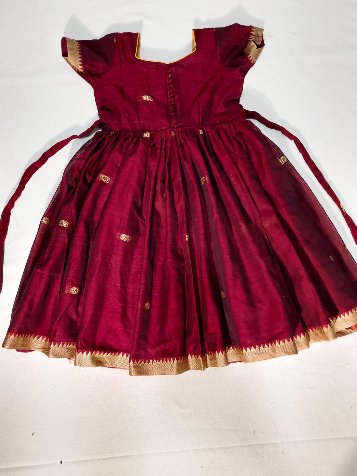 V08: Ready To Ship Beautiful Kids Frock
