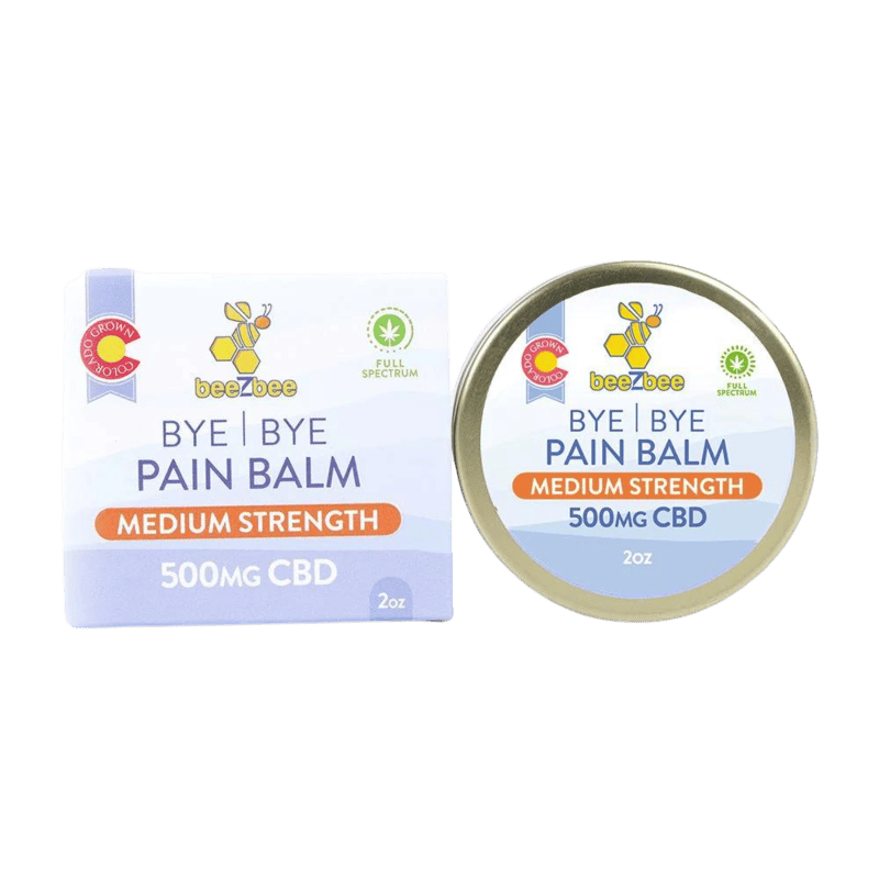 CBD Bye Bye Pain Balm - Medium Strength CBD Bye Bye Pain Balm - Medium Strength