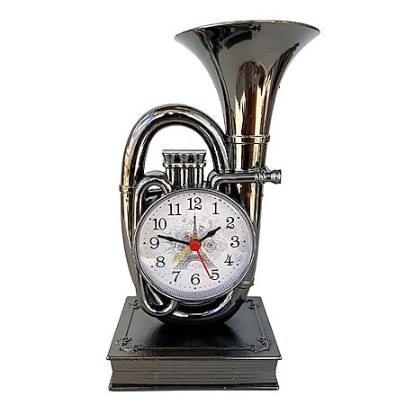 TUBA MODEL DECORATIVE ALARM CLOCK