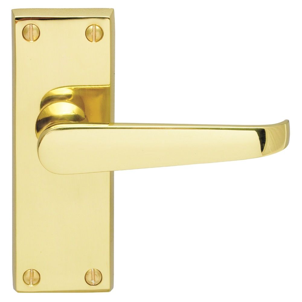 Carlisle Brass Victorian Lever on Backplate Handles