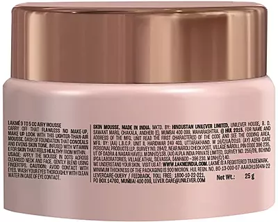 lakme cc airy mousse 25g