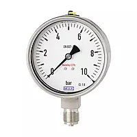 WIKA 213.53 Liquid-Filled Pressure Gauge, 0–7 kg/cm², G1/4