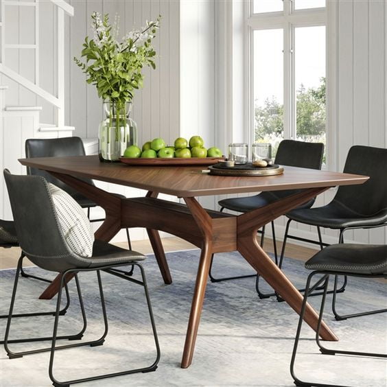 Becky Dining Table In Solid wood Becky Dining Table In Solid wood