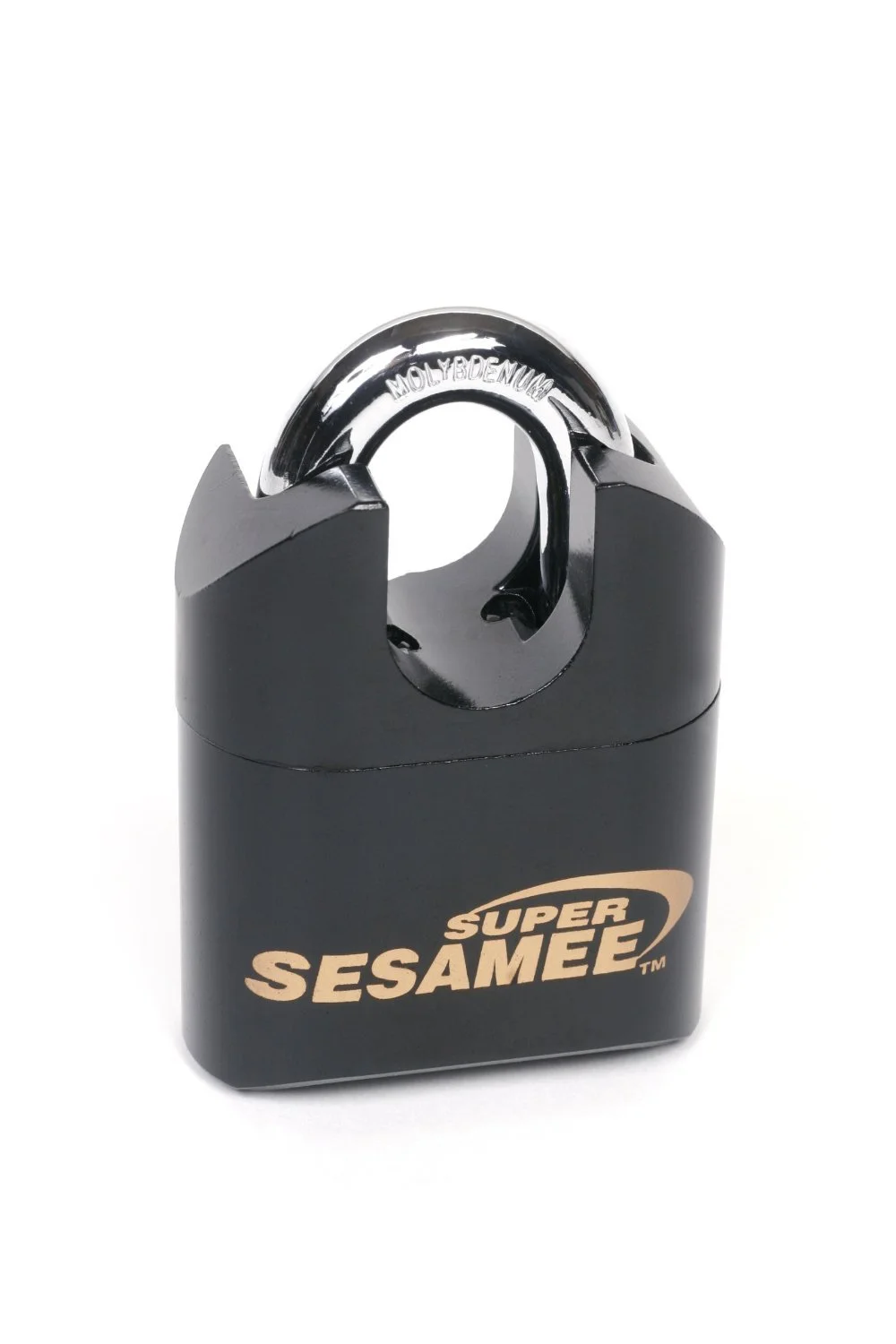 CCL Sesamee 4 Dial Bottom Resettable Combination Brass Padlock