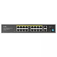 Cudy 16 Port Fast Ethernet PoE 190W 2 Gigabit 1SFP Switch | FS1018PS1