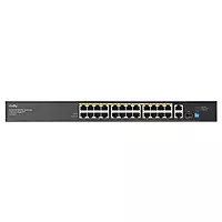 Cudy 24 Port Fast Ethernet PoE 290W 2 Gigabit 1SFP Switch | FS1026PS1