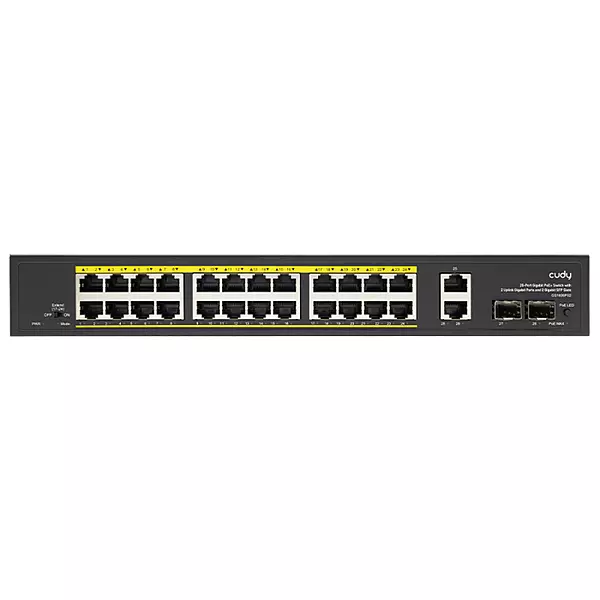 Cudy 24 Port Gigabit PoE 280W 2 Gigabit 2SFP Switch | GS1026PS2