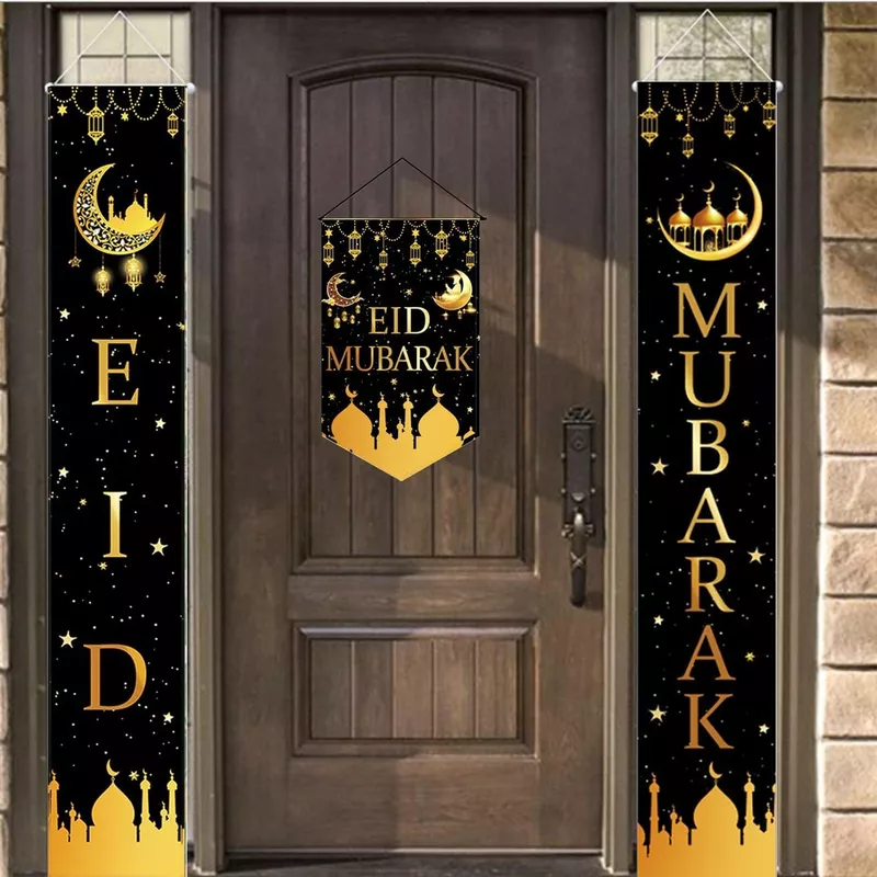 Door welcome Eid Signs