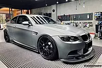 2008β2012 BMW M3 E92/E93 ET Style Carbon Fiber Side Skirts Under Board