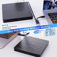 External CD/DVD Drive for Laptop