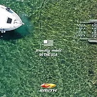 CE Smith - Transom Mount Aluminum Rod Holder - Fishing Rod Holder for Boat Accessories and Fishing Gear