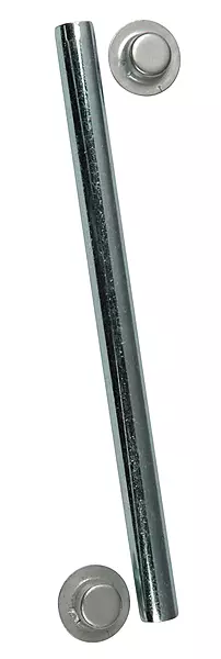 CE Smith Trailer 10700A Roller Shaft with Cap Nuts, 1/2" x 5 1/4"- Replacement Parts and Accessories for Your Ski Boat