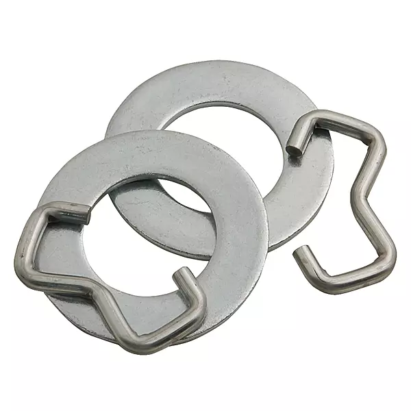 CE Smith - 10980 Retainer Rings and Washers for Wobble Roller - Zinc-Plated Boat Accessories