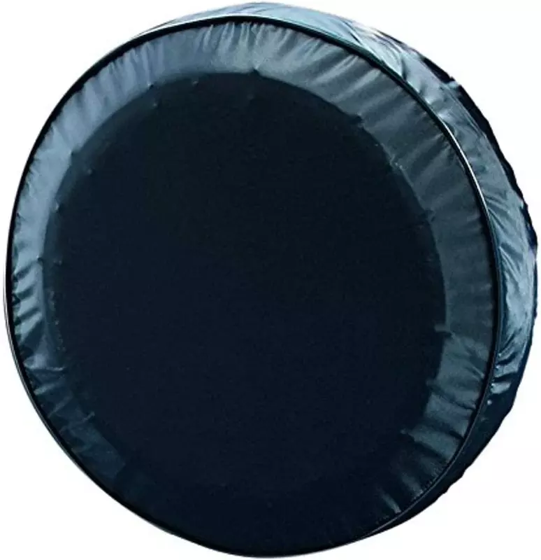 CE Smith - 27420 Spare Tire Cover - Durable, Vinyl Tire Cover with Elastic Trim - 13"- Black