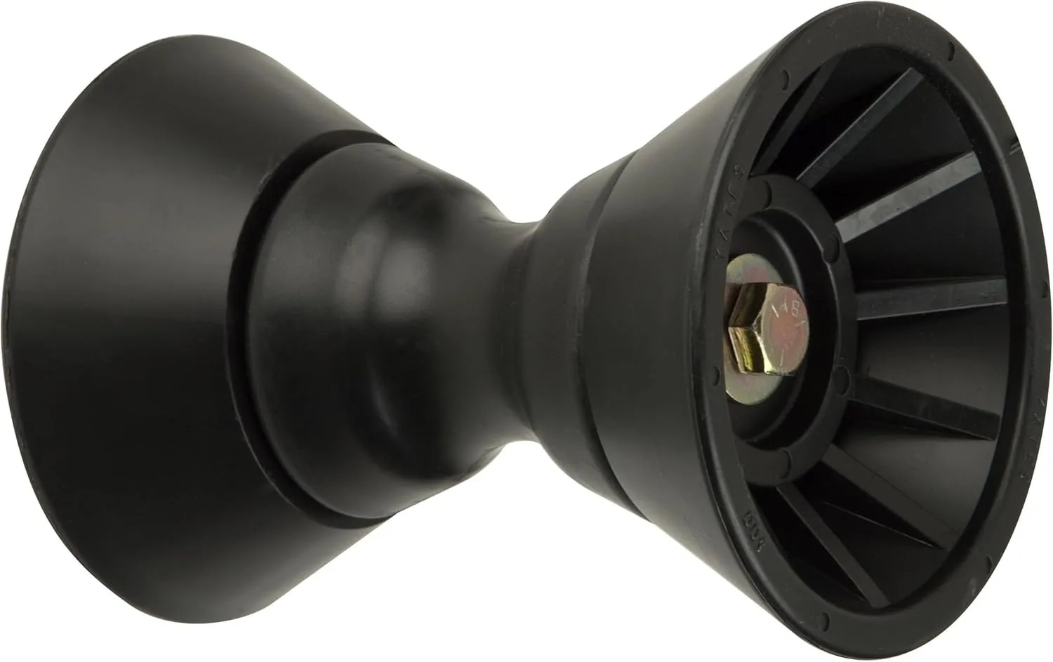 CE Smith - 29333 Bow Bell Roller Assembly - Durable Marine Tool - 4" Wide - 1/2" Shaft - Black