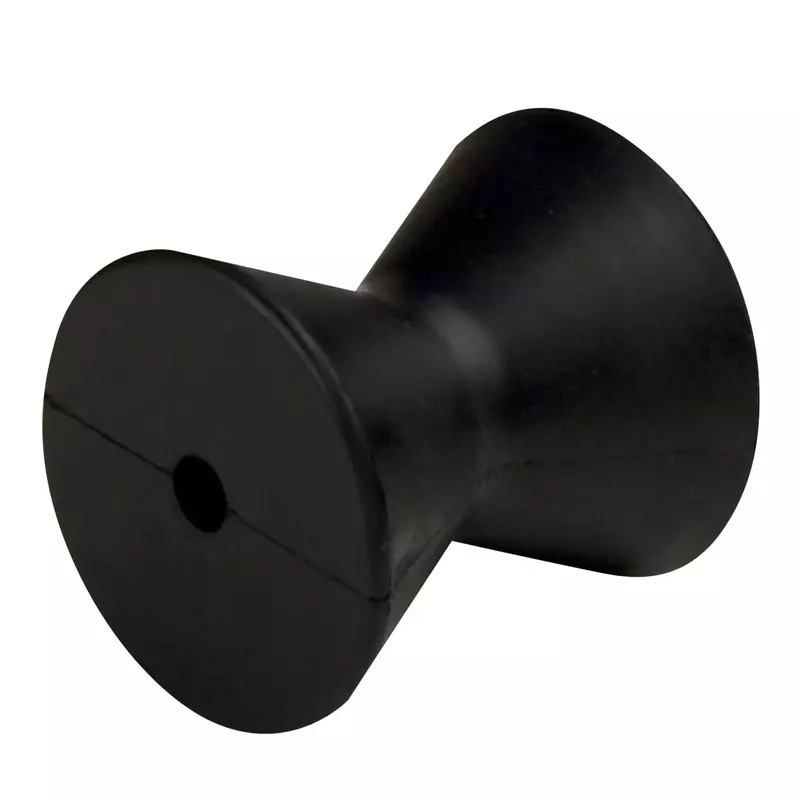 CE Smith 29541 Rubber Bow Roller - 4" Diameter, 3-3/4" Wide - Black