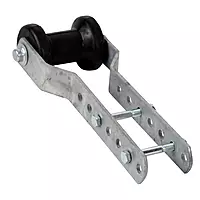 CE Smith - Trailer Adjustable Keel Roller Bracket Assembly - Durable Boat Trailer Accessory - 2" - Black (32005G)