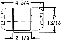CE Smith Trailer Roller Bunk-Replacement Parts and Accessories for your Ski Boat, Fishing Boat or Sailboat Trailer 4'