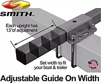 CE Smith - Guide-ON Post with LED Light - Boat Trailer Accessory