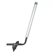 C.E. Smith Company, White 40in. Angled PVC Post Guide-On Kit (Pair), Pieces (Qty.) 2 Model# 27627