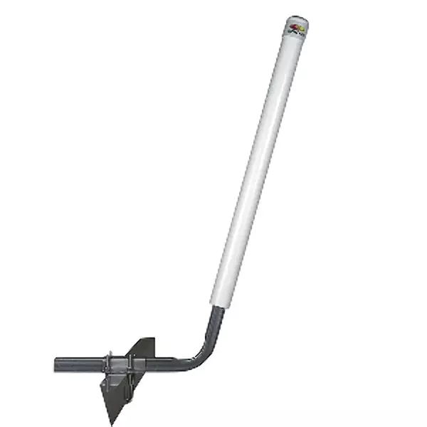 C.E. Smith Company, White 40in. Angled PVC Post Guide-On Kit (Pair), Pieces (Qty.) 2 Model# 27627