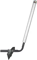 C.E. Smith Company, White 40in. Angled PVC Post Guide-On Kit (Pair), Pieces (Qty.) 2 Model# 27627