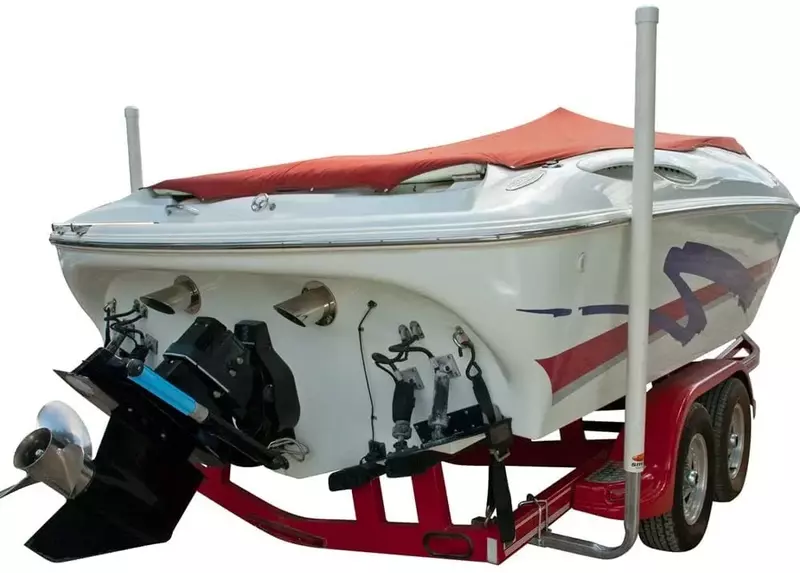 C.E. Smith Post Guide-On w/Unlighted Posts f/U-Bolt Mounting 75", 27636