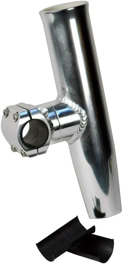 Smith CE Smith 53770 C. E. Smith Adjustable Mid Mount Rod Holder Aluminum 7/8 Or 1 W/Sleeve & Hex Key