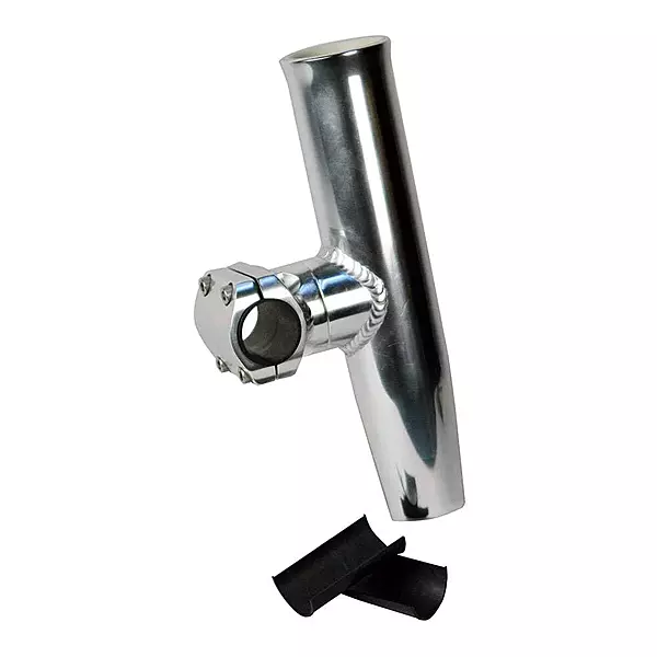Smith C.E. Smith Adjustable Mid Mount Rod Holder Aluminum 1.66" or 1-1/2" w/Sleeve & Hex Key