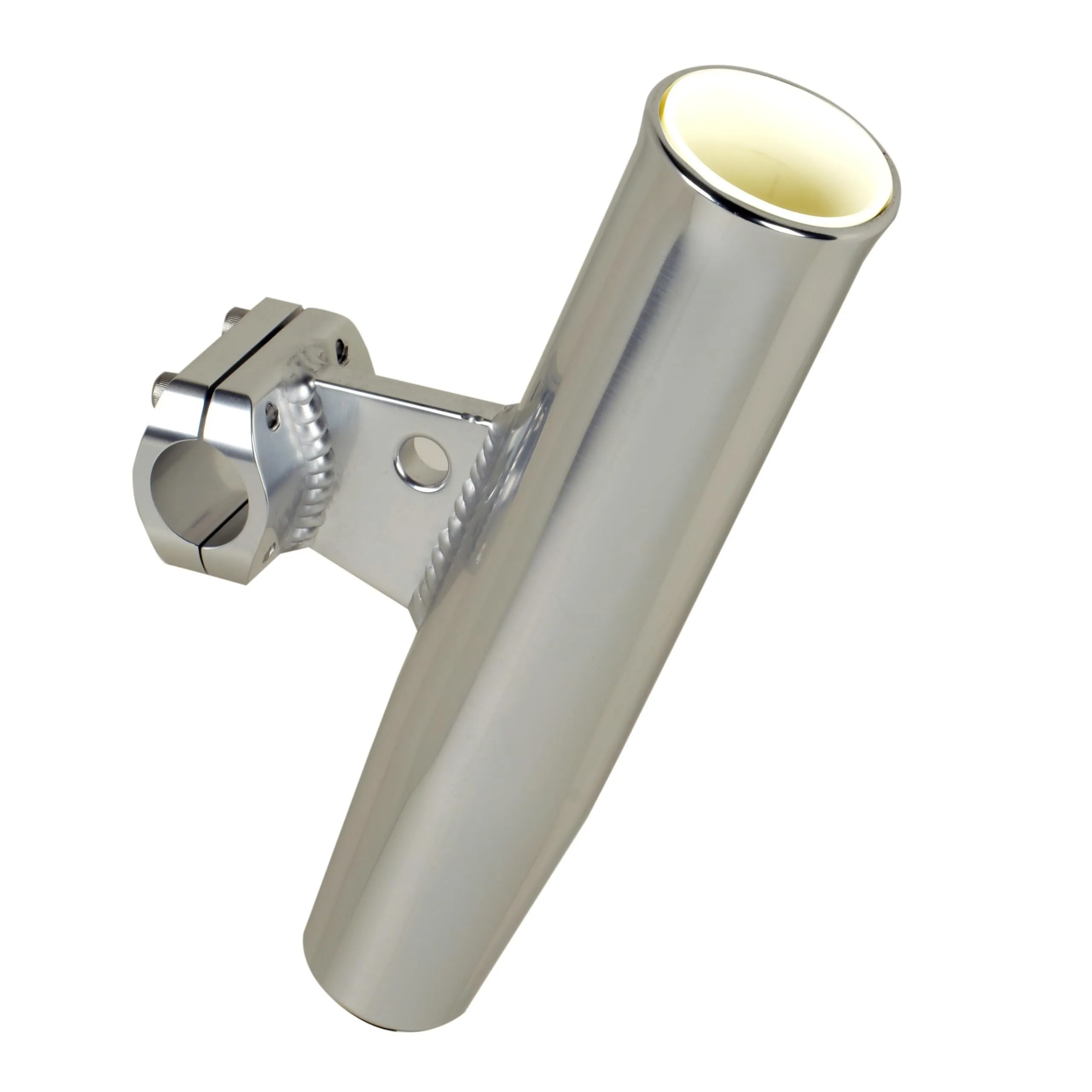 CE Smith - Aluminum Rod Holder - Boat Rod Holder with Horizontal Clamp - Fits 1.05" OD Rails (53700)