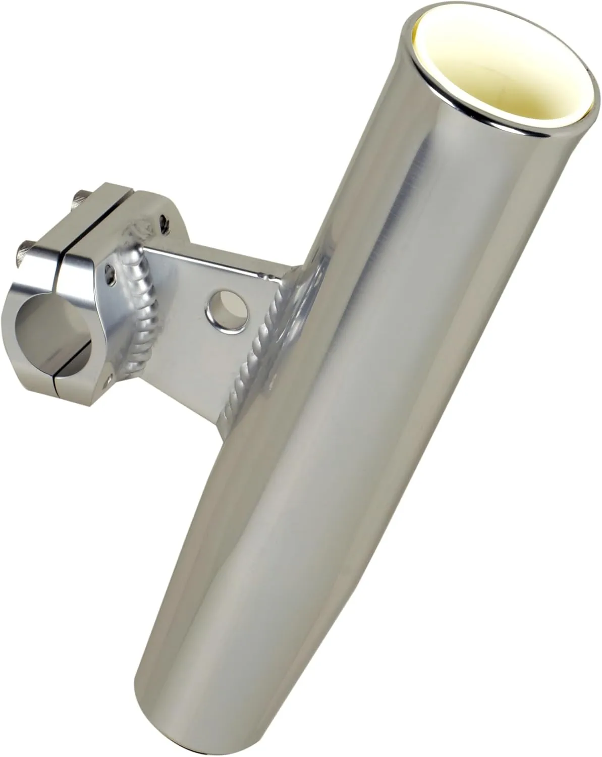 CE Smith - Aluminum Rod Holder - Boat Rod Holder with Horizontal Clamp - Fits 1.05" OD Rails (53700)