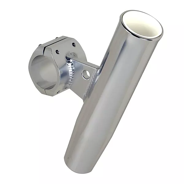 CE Smith - Aluminum Rod Holder - Boat Rod Holder with Horizontal Clamp - Fits 1.90" OD Rails