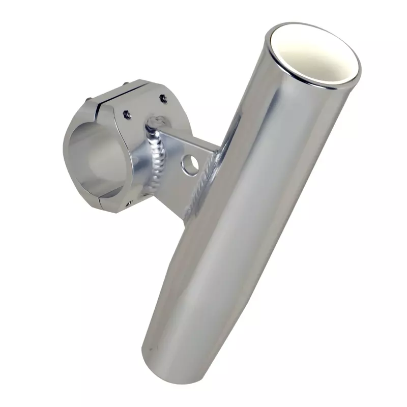 CE Smith - Aluminum Rod Holder - Boat Rod Holder with Horizontal Clamp - Fits 1.90" OD Rails