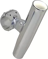 CE Smith - Aluminum Rod Holder - Boat Rod Holder with Horizontal Clamp - Fits 1.90" OD Rails