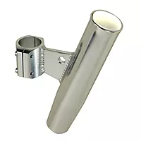 CE Smith - Aluminum Rod Holder - Boat Rod Holder with Horizontal Clamp - Fits 1.315" OD Rails (53715)