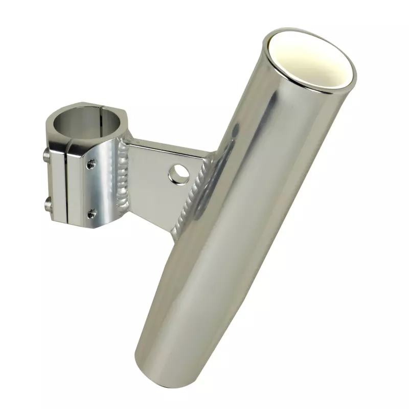 CE Smith - Aluminum Rod Holder - Boat Rod Holder with Horizontal Clamp - Fits 1.315" OD Rails (53715)