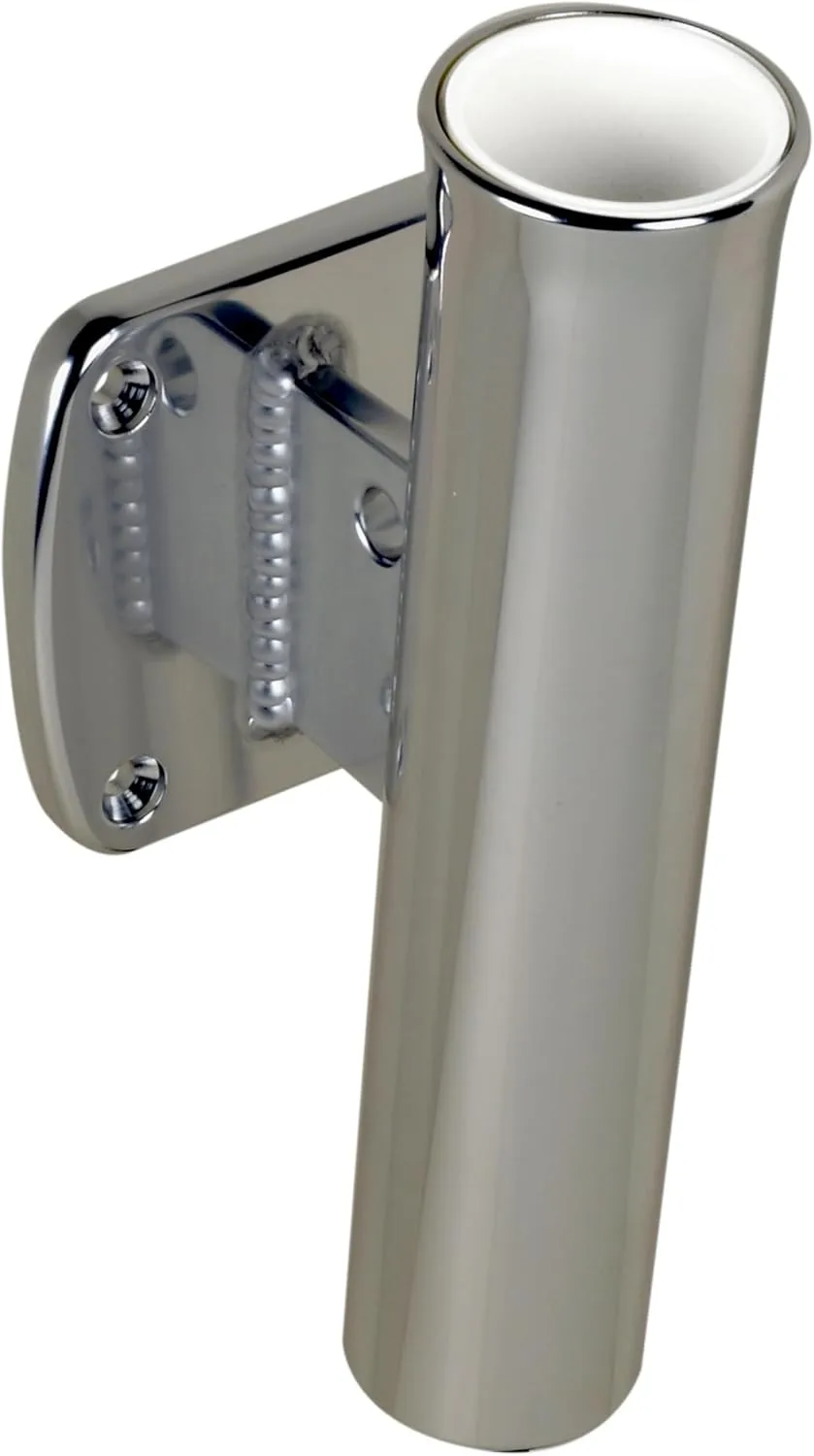 CE Smith - Transom Mount Aluminum Rod Holder - Fishing Rod Holder for Boat Accessories and Fishing Gear