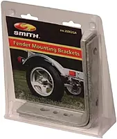 CE Smith - Axle Tie Plate Kit - 2 Tie Plates, 4 U-bolts & 8 Nuts & Lock Washers for 2" Square Axle