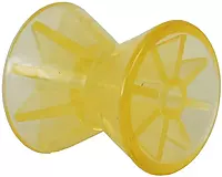 C.E. Smith Bow Roller - Yellow PVC - 4" x 1/2" ID