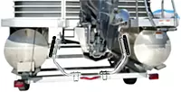 CE Smith - Pontoon Roller Guide-On - Boat Trailer Roller for Pontoon Boat Accessories