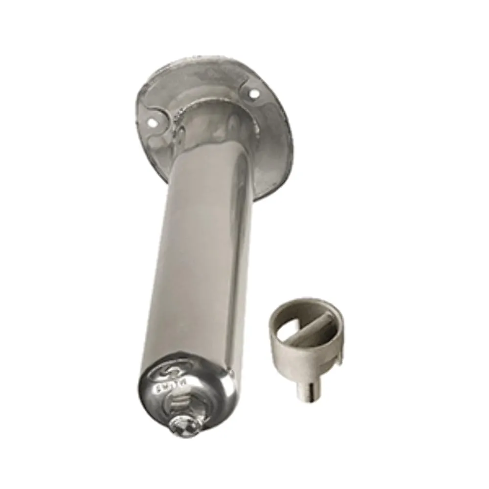 C.E. Smith 3930311 Stainless Steel Flush Mount Rod Holder - 0 Degree