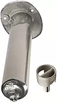 C.E. Smith 3930311 Stainless Steel Flush Mount Rod Holder - 0 Degree