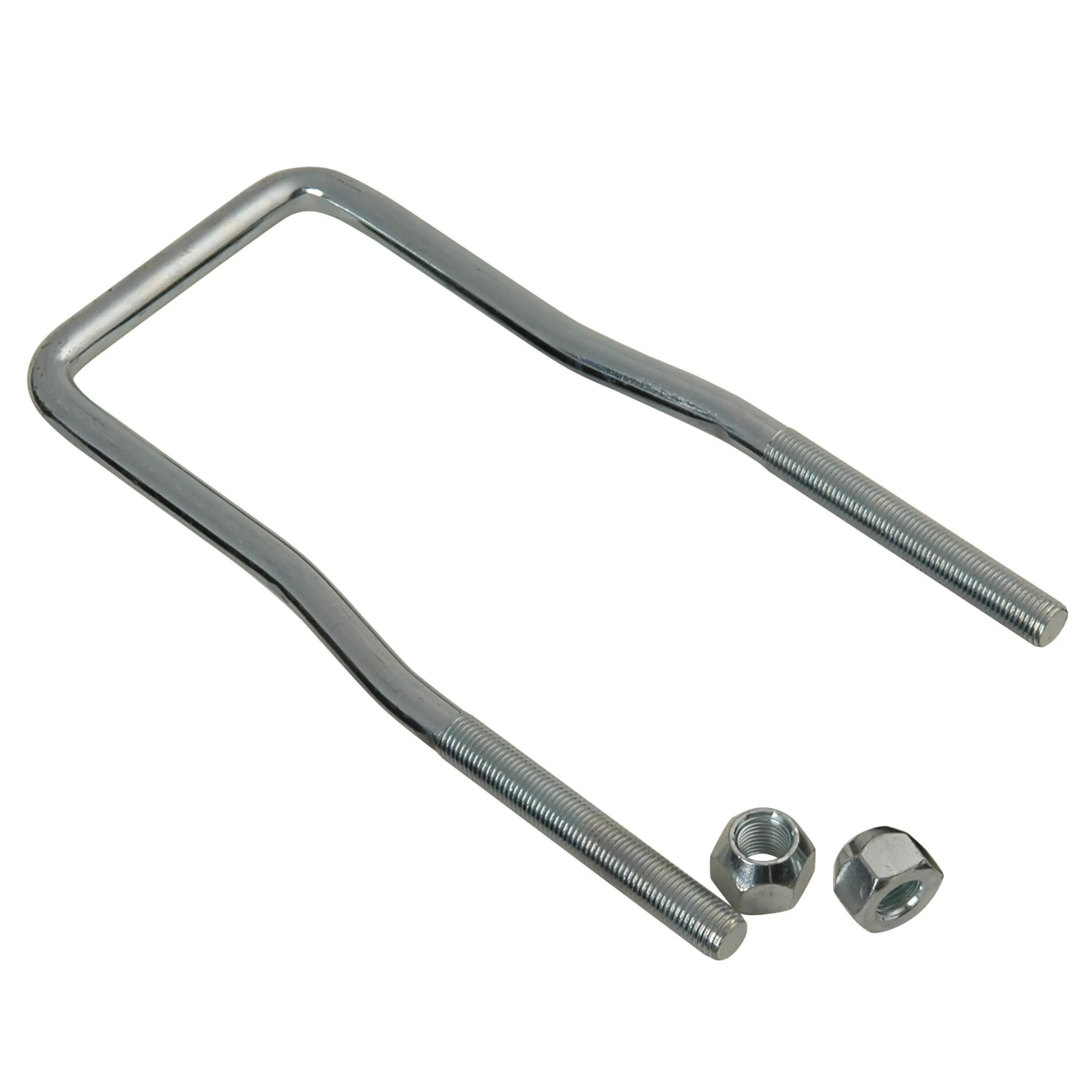 CE Smith U-Bolt Spare Tire Carrier - Zinc-Plated with Lug Nuts