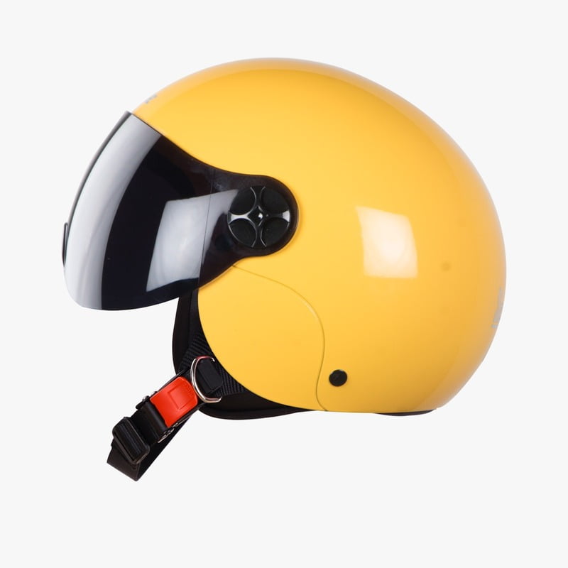 STEELBIRD SBH-16 REX GLOSSY YELLOW C/V (M)