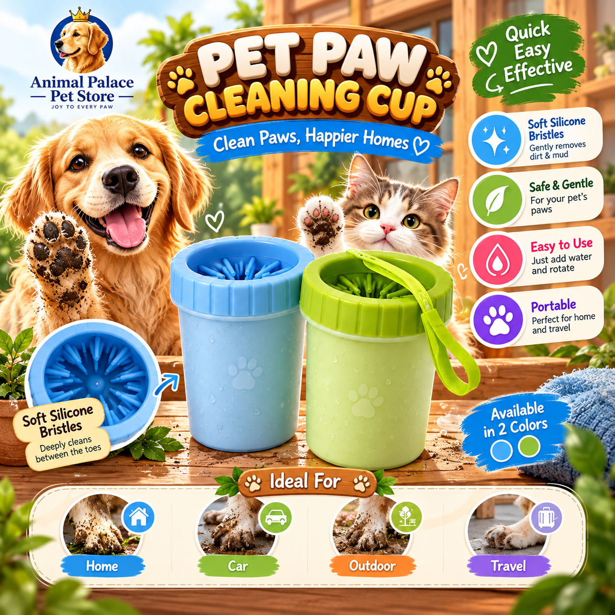 Paw Cleaning Cup