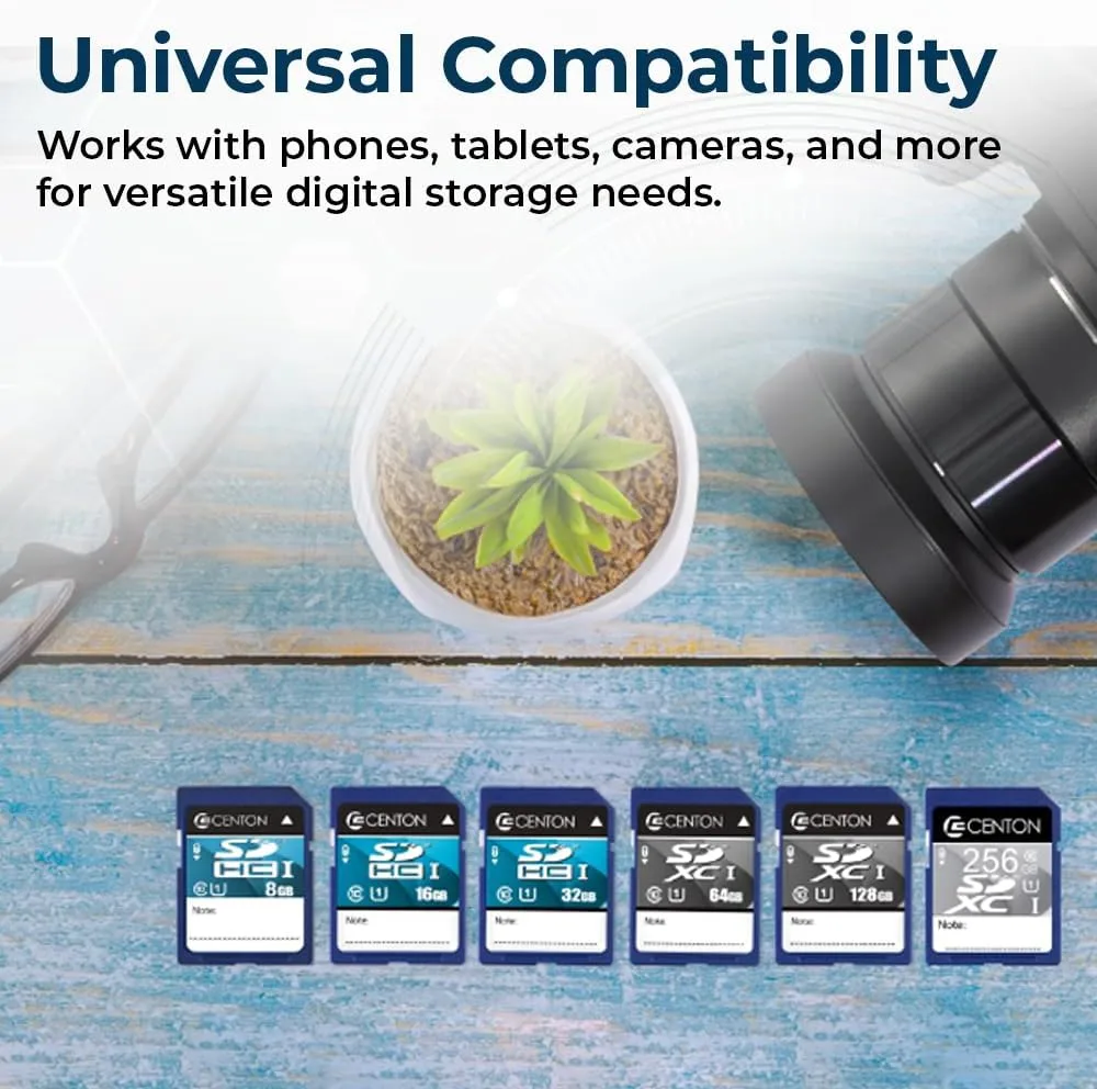 CENTON UHS-I Class 10 SD and microSD Memory Cards