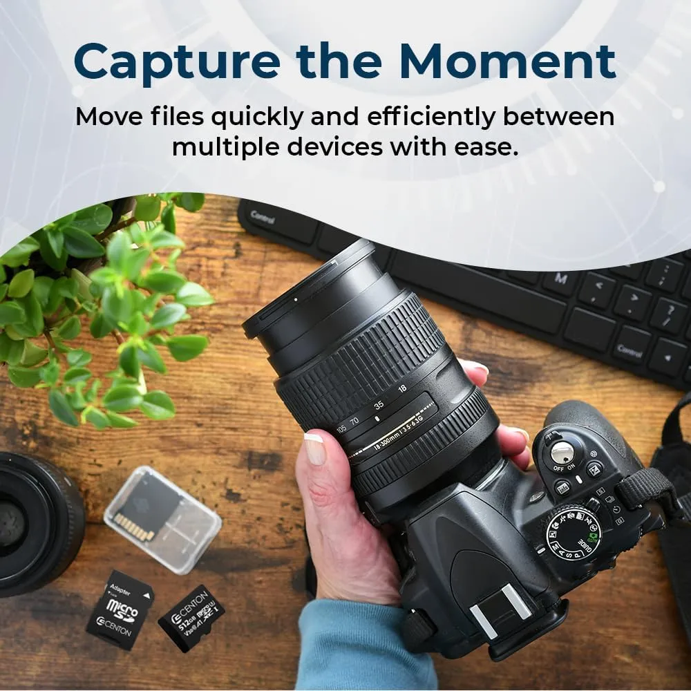 CENTON UHS-I Class 10 SD and microSD Memory Cards