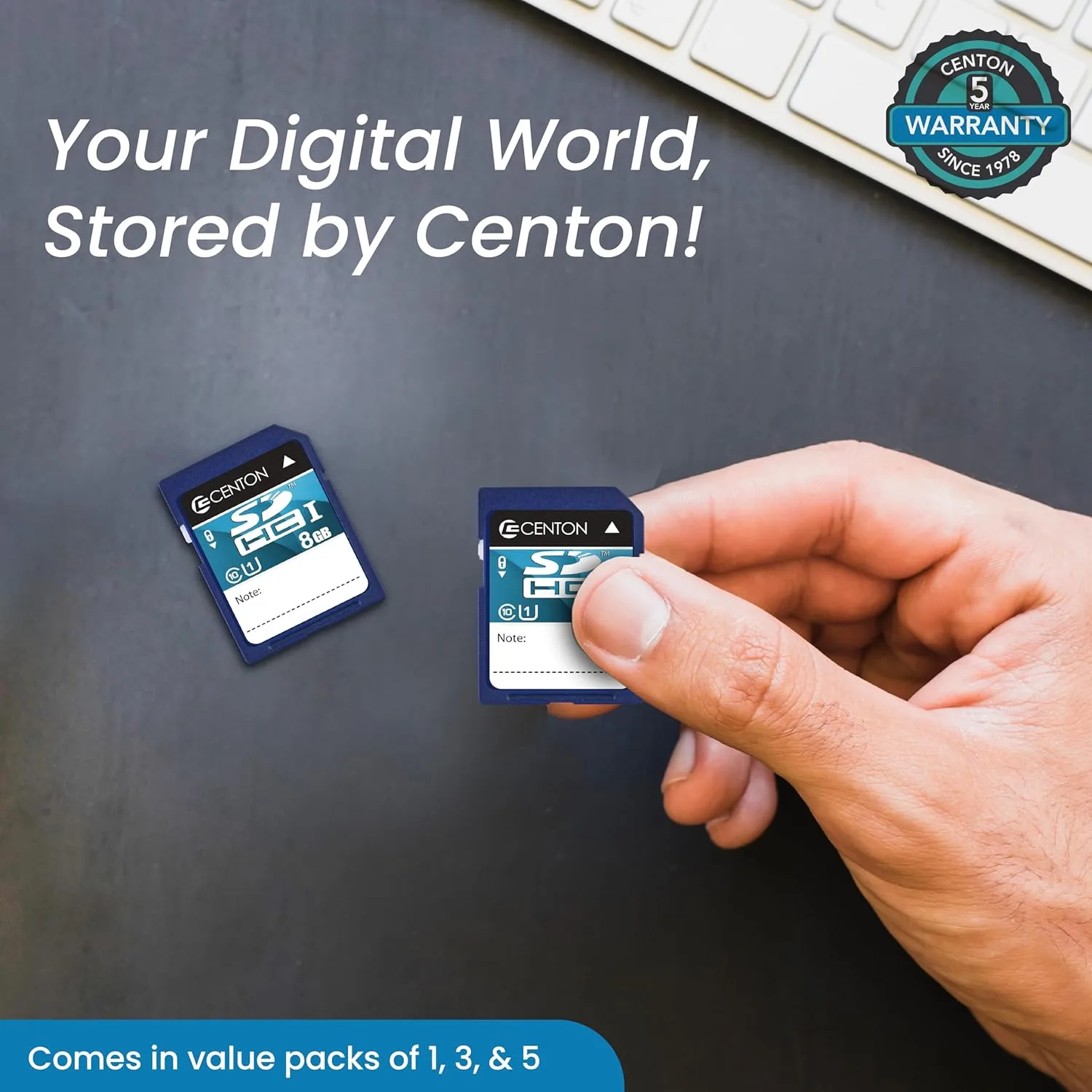 CENTON UHS-I Class 10 SD and microSD Memory Cards